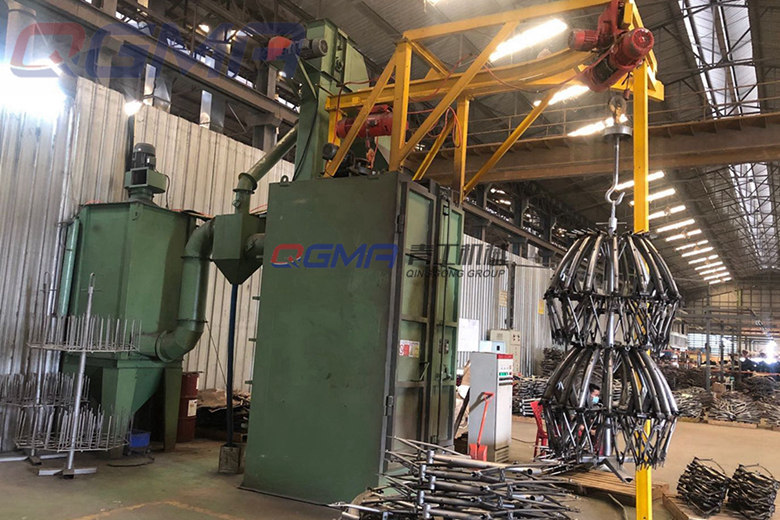 吊钩式抛丸机钢丸循环不畅是什么缘故原由导致的？