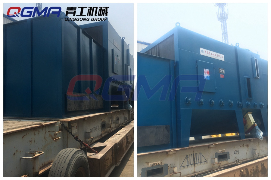 尊龙凯时人生就是搏机械通过式抛丸整理机装车发往墨西哥