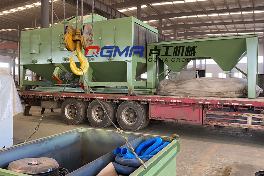 广州辊道通过式抛丸机正在举行装车发货——尊龙凯时人生就是搏机械