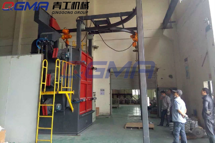 变速箱吊钩式抛丸机较其它整理装备有什么使用优势