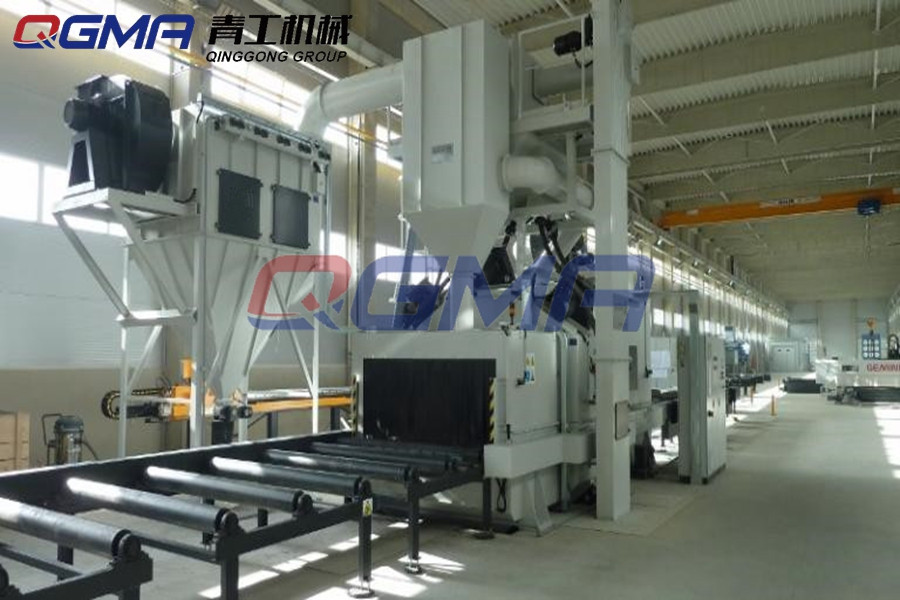 钢模板通过式抛丸机的抛丸器怎样调解？