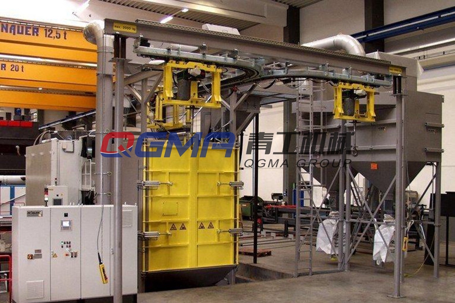 随州铸钢件抛丸整理机