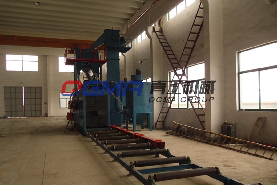 辊道运送式抛丸机