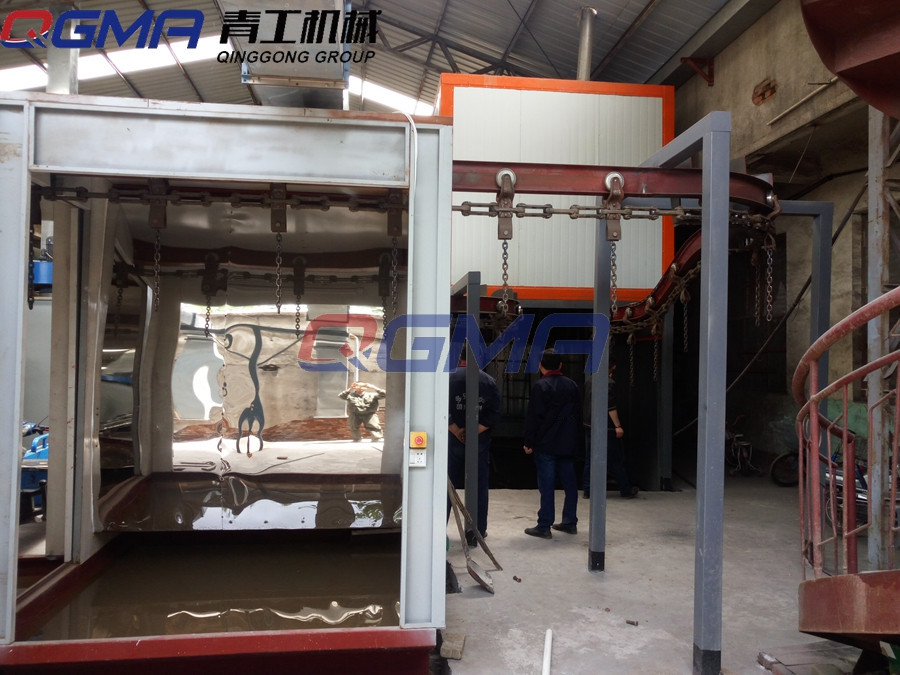 悬链式抛丸除锈装备