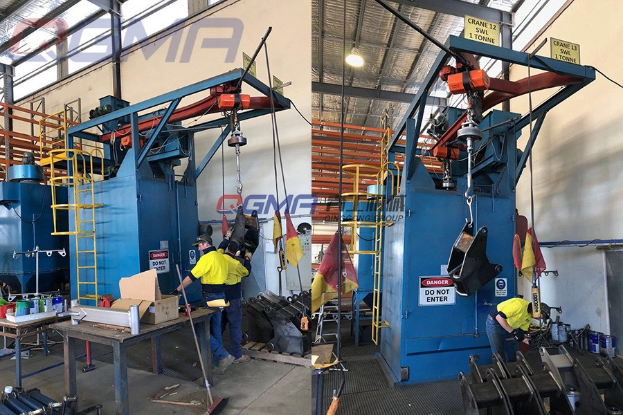 吊钩式抛丸除锈装备