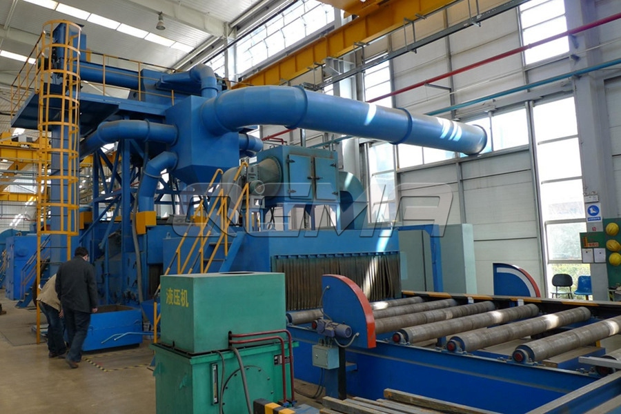 钢梁外貌整理除锈装备