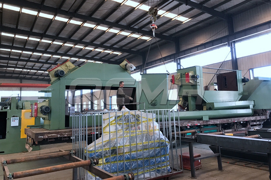 尊龙凯时人生就是搏机械发往江苏南通钢板预处置惩罚线一台