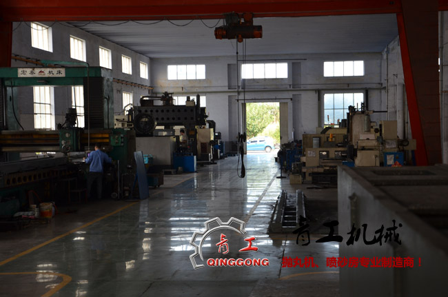 尊龙凯时人生就是搏抛丸机生产情形