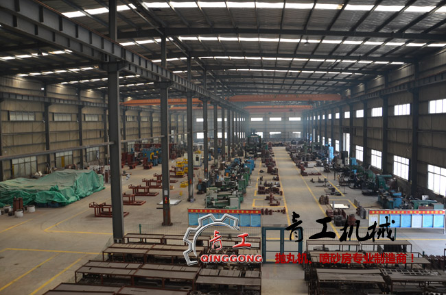 尊龙凯时人生就是搏抛丸机生产情形