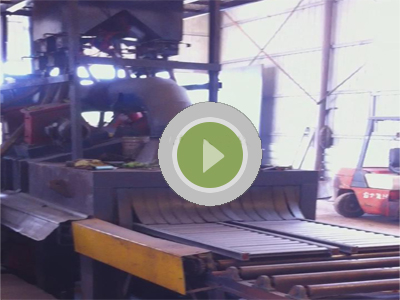 散热片抛丸机视频